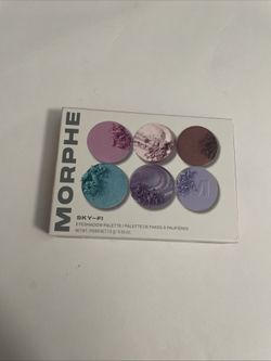 morphe sky fi eyeshadow palette new in box full size 0.26oz