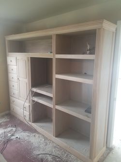 Wood stand costume made