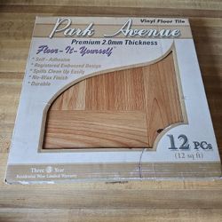 Vinyl Floor Tile  3 Boxes for $15