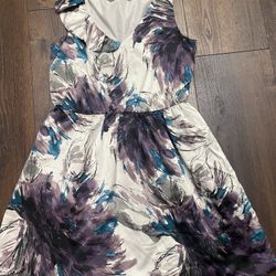 Womans Gray And Purple Dress Size 10 By Lauren Conrad #15