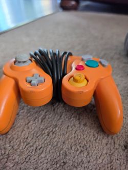 Orange Nintendo GameCube Controller