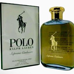 Polo Cashmere by Ralph Lauren Eau de Parfum Spray Men 4.2 FL oz / 125 ML Rare