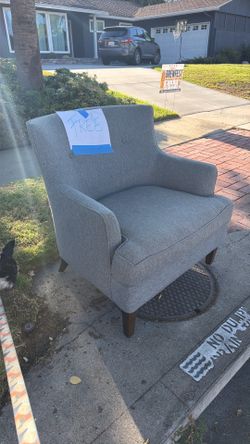 Modern Grey Armchair