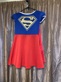 Super girl Halloween costume 7-8
