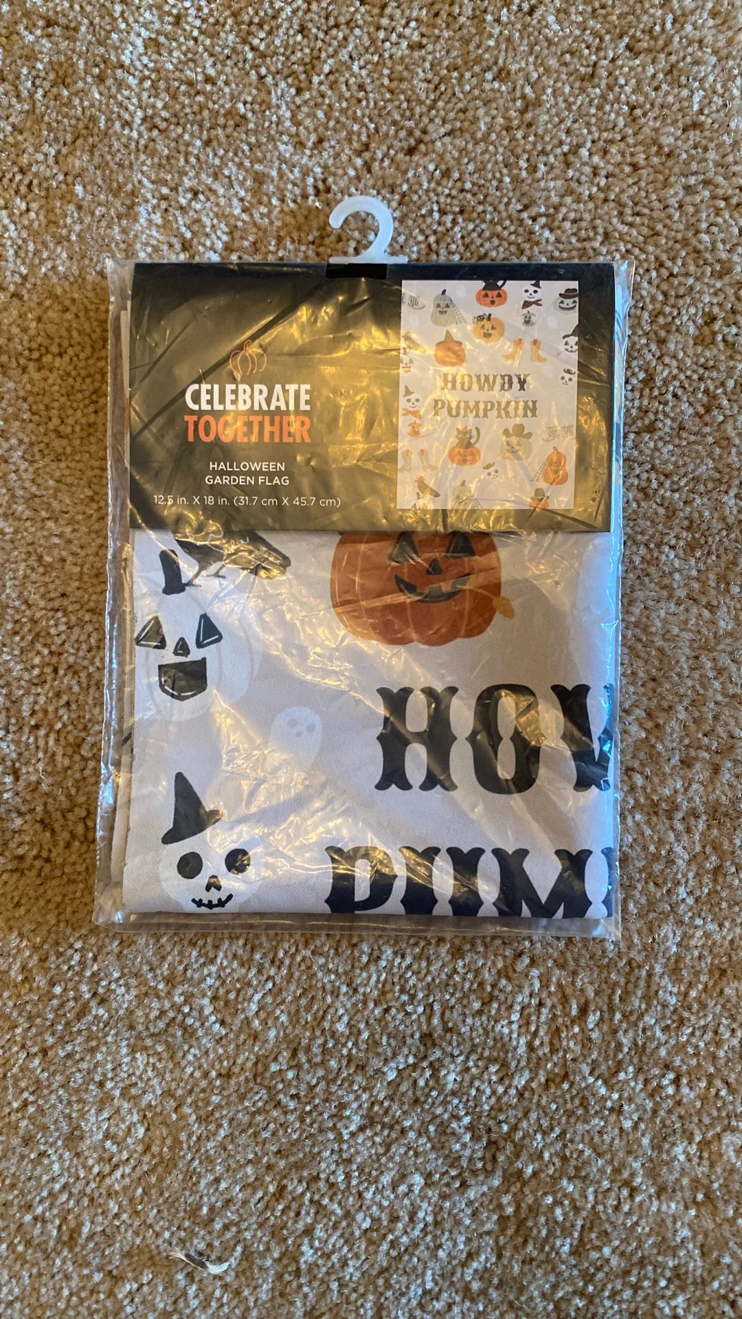 Howdy Pumpkin Flag