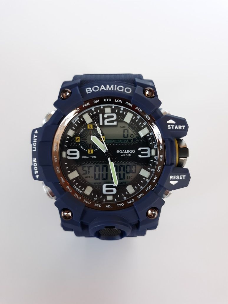 Navy Mens Watch Water and Shock Resistant