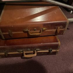Antique Travel Luggage 