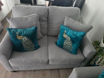 Sofa and love seat