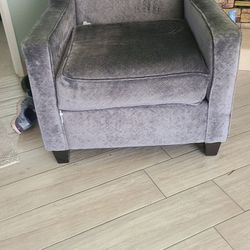 Grey Firm Couch 