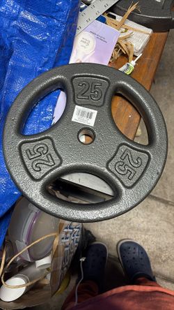 25lbs Weights Plate 1 Inch Gap Hole
