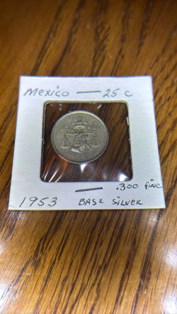 1953 México 25 Cents