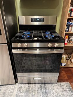 Estufa GE Stainless Steel 4 Quemadores