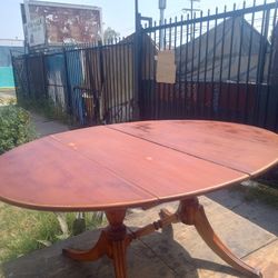Antique Wooden Folding Table 