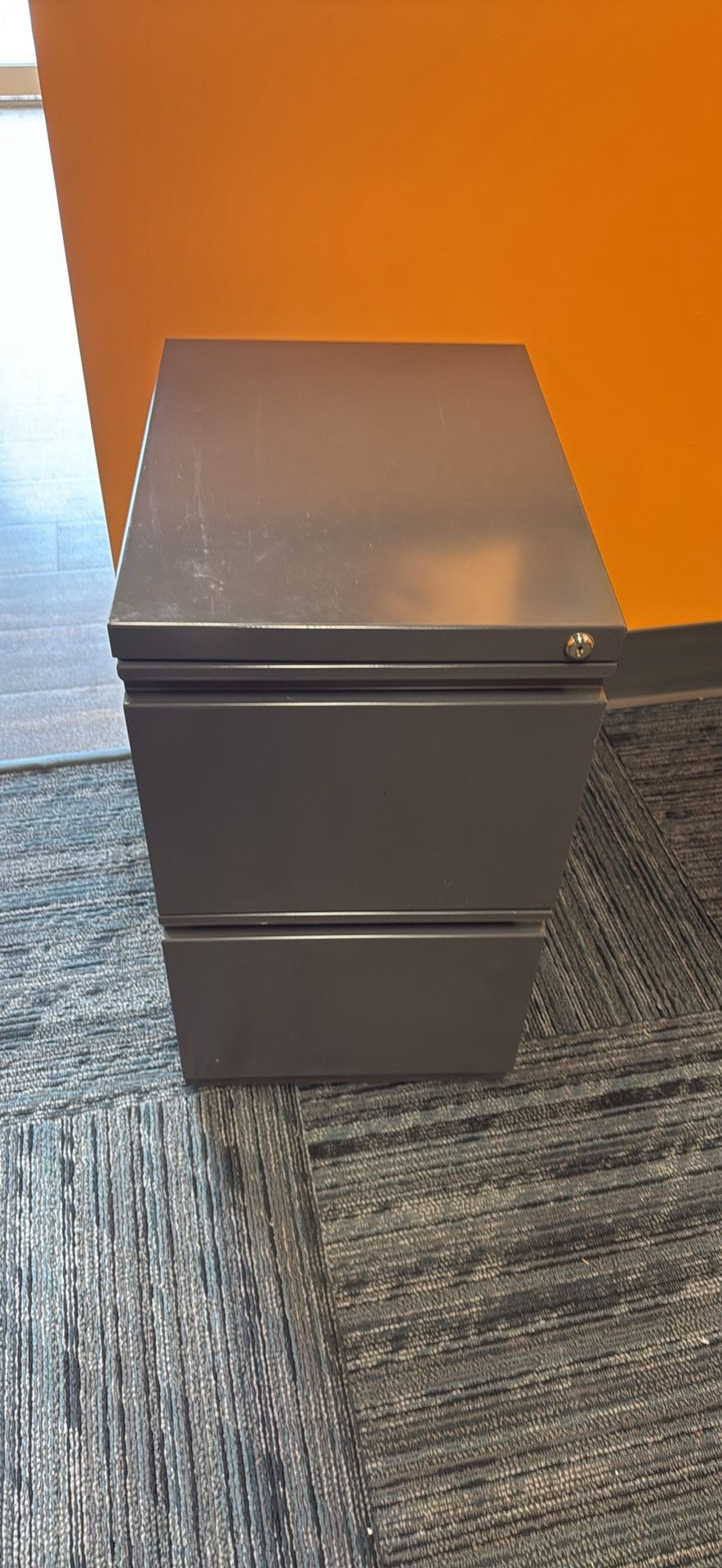 2 drawer Rolling File Cabinet