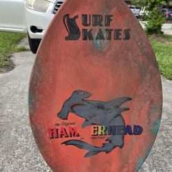 Rare Vintage Hammerhead Skimboard