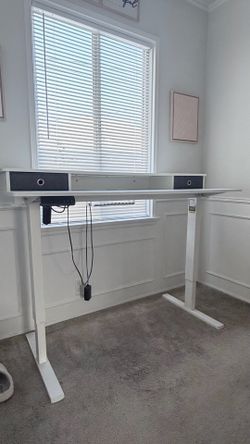 Electric stand up desk