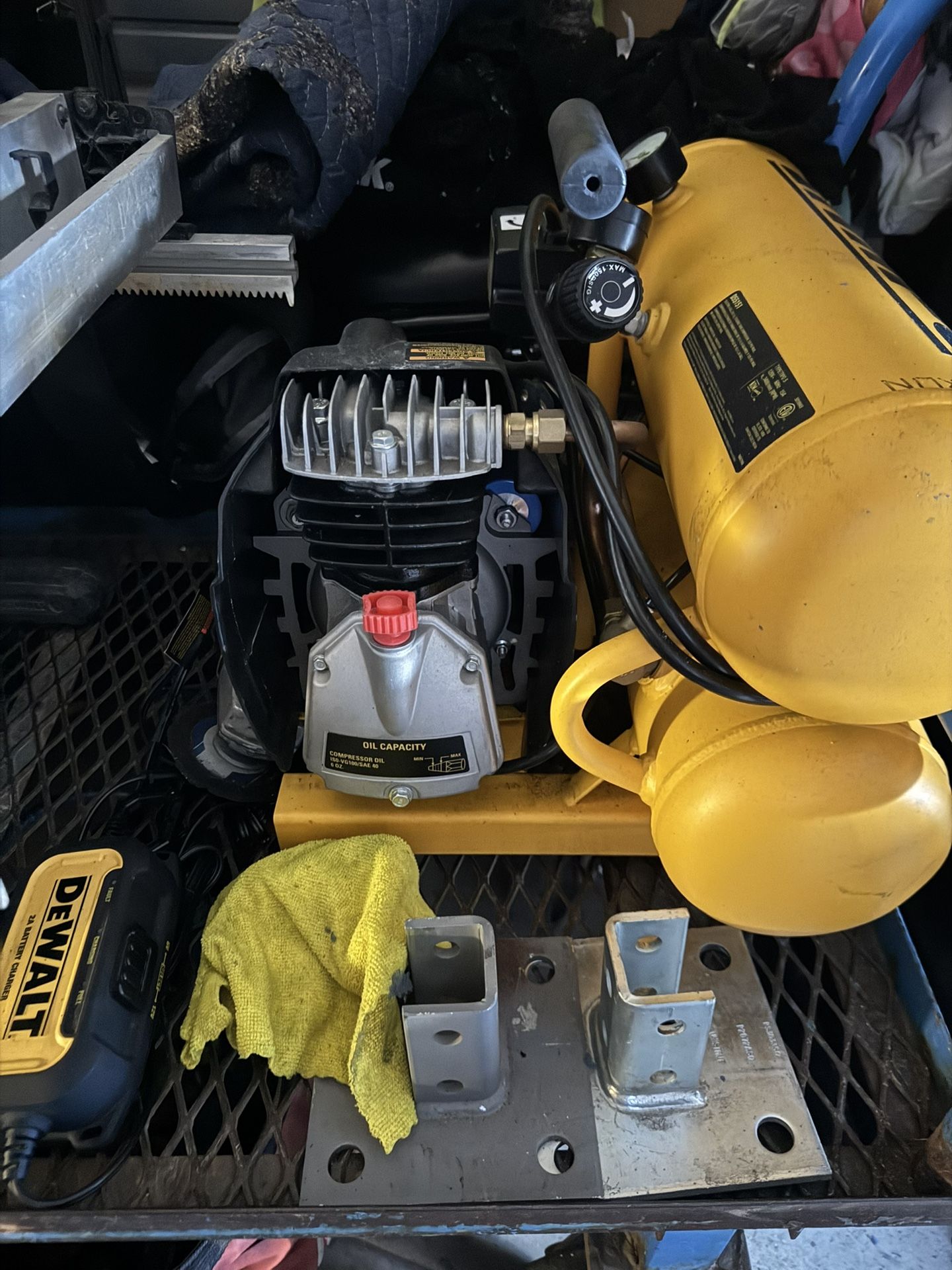 Dewalt Table Saw , Compound Mitre Saw, Compressor