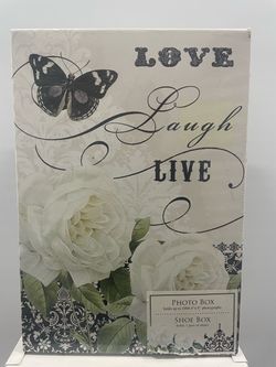 New (But Old) Paula Scaletta Decorative Photo/Shoe Box