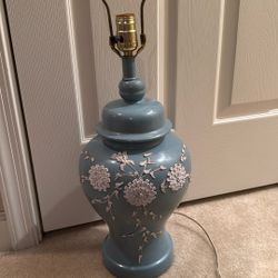 Blue And White Lamp 