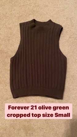 Crop top women’s size small blouse