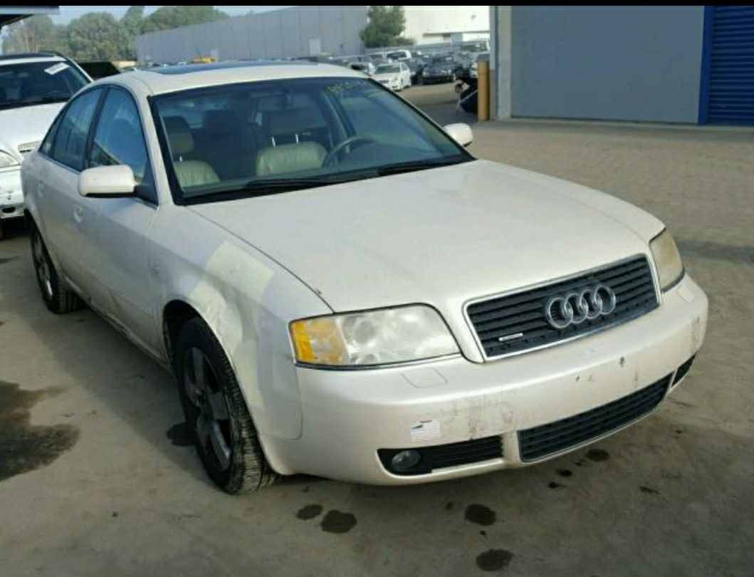 2002 White AUDI A6 2.7T QUATTRO PARTING OUT!!!