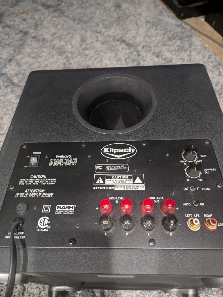 Klipsch Sub 10 Like New