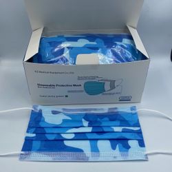 Face Masks Adult Disposable 6 Boxes