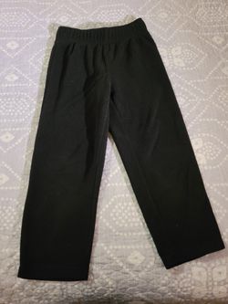 Children's Place Black Fleece Pants Size 5/6