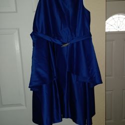 Girls Formal Blue Dress