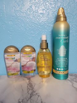 Ogx Oil, Mousse $6 Each 