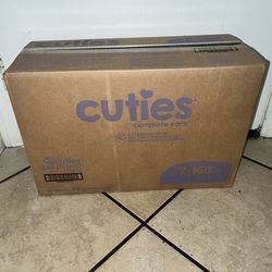 Size 7 Cuties Diapers 