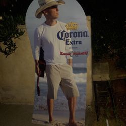 Kenny Chesney Cardboard Cutout Corona Extra