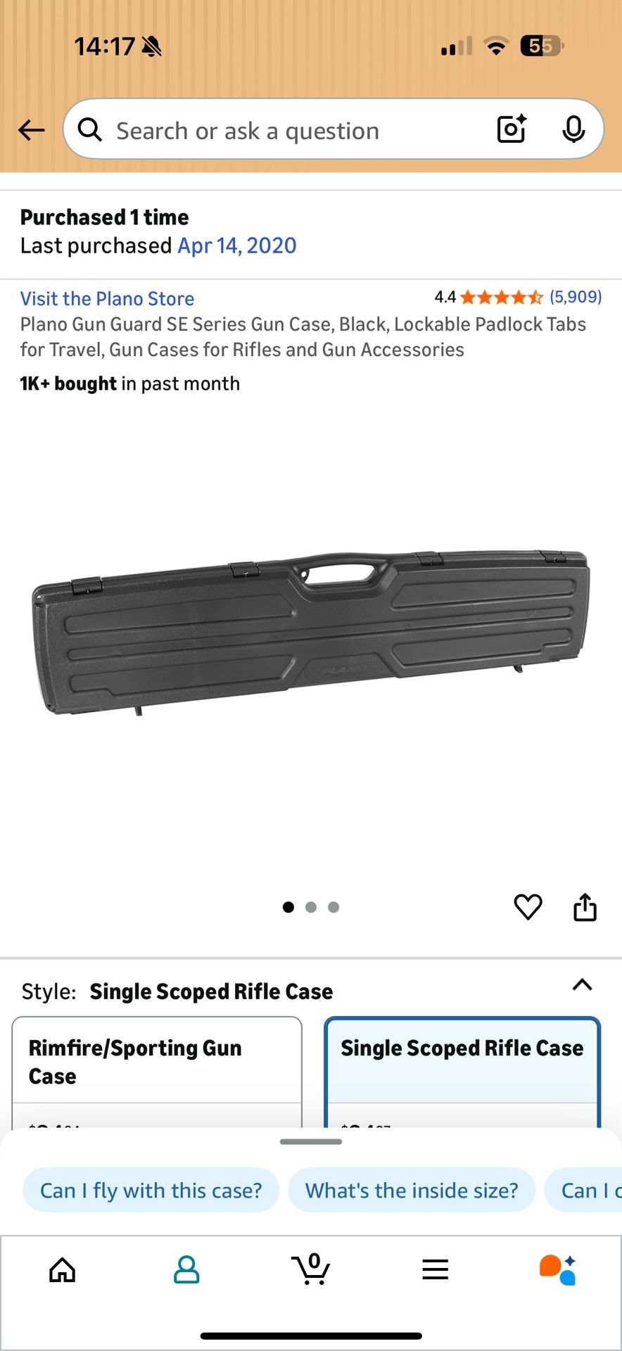Plano Gun Guard SE Series Gun Case