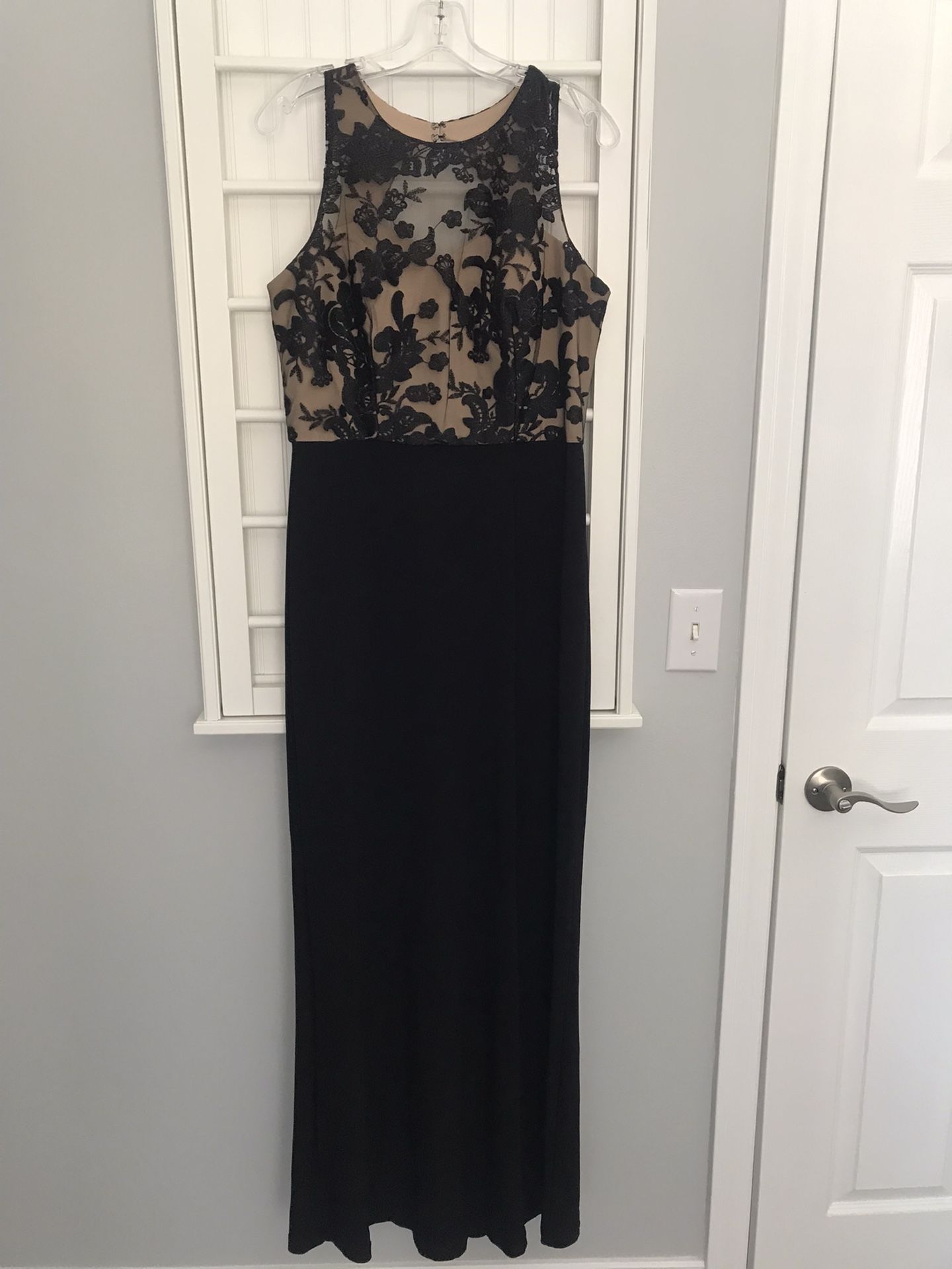 Elegant Long Black Gown 