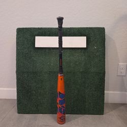 Orange Meta Louisville Bbcor -3 31inch Combo Used Cleats And Used Batting Gloves