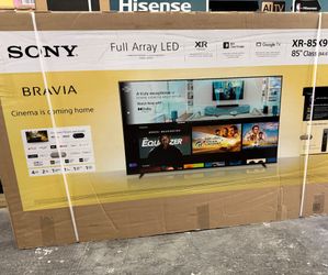 85" screen full array led smart 4k ultra HDTV by Sony bravia. XR85X90CH. FREE WALL MOUNT BRACKET.