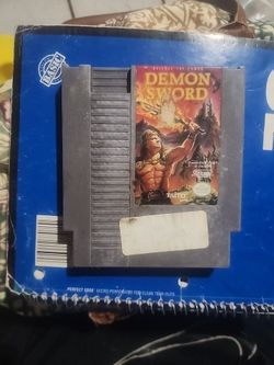 Demon Sword, Ghosts and Goblins & Bubble Bobble NES Cartridge by Taito