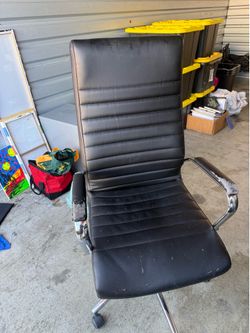 Leather luxury office chair designer