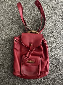 Gucci Bamboo Mini Backpack Authentic