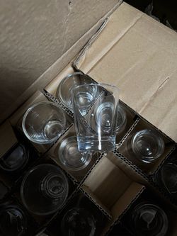 x144 shot glasses 2oz glass