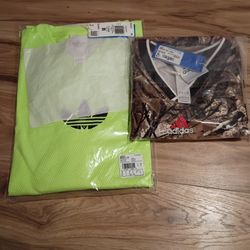 2 Brand New Sealed Adidas Jersey M