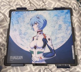Evangelion Wallhack Mousepad with all Accessories and Arm Sleeve Cleaning Cloth for Gaming