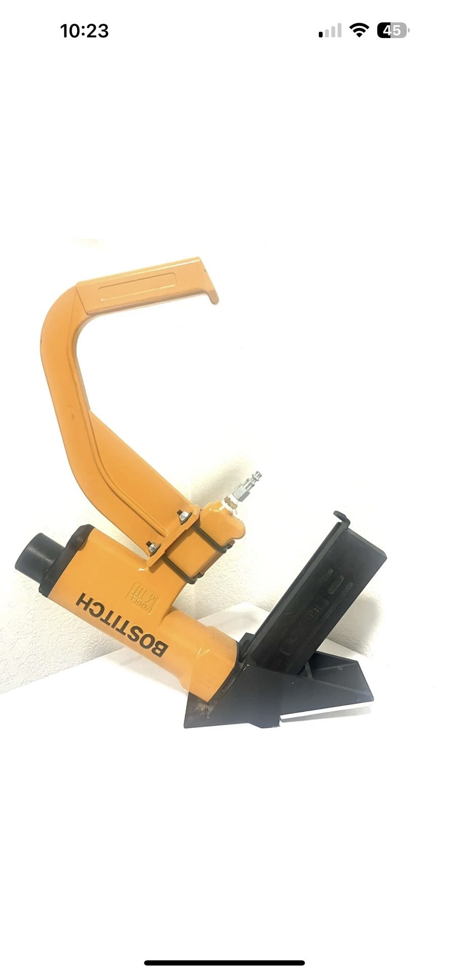 Bostitch Floor Stapler 15.5 Gauge Crown Staples