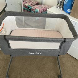 Adjustable bedside bassinet