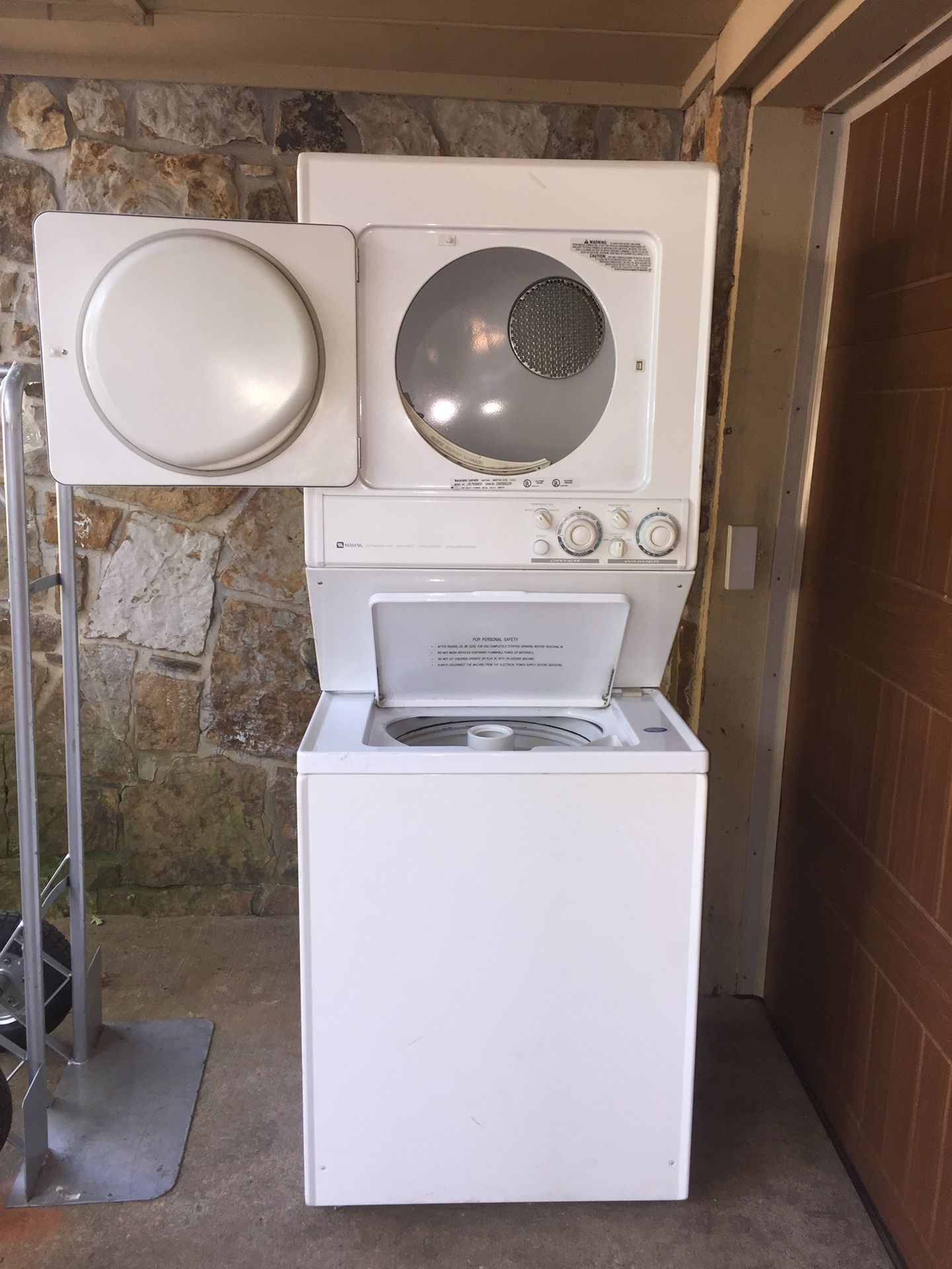 Maytag Stacking Washer/Dryer for Sale in Edmond, OK OfferUp