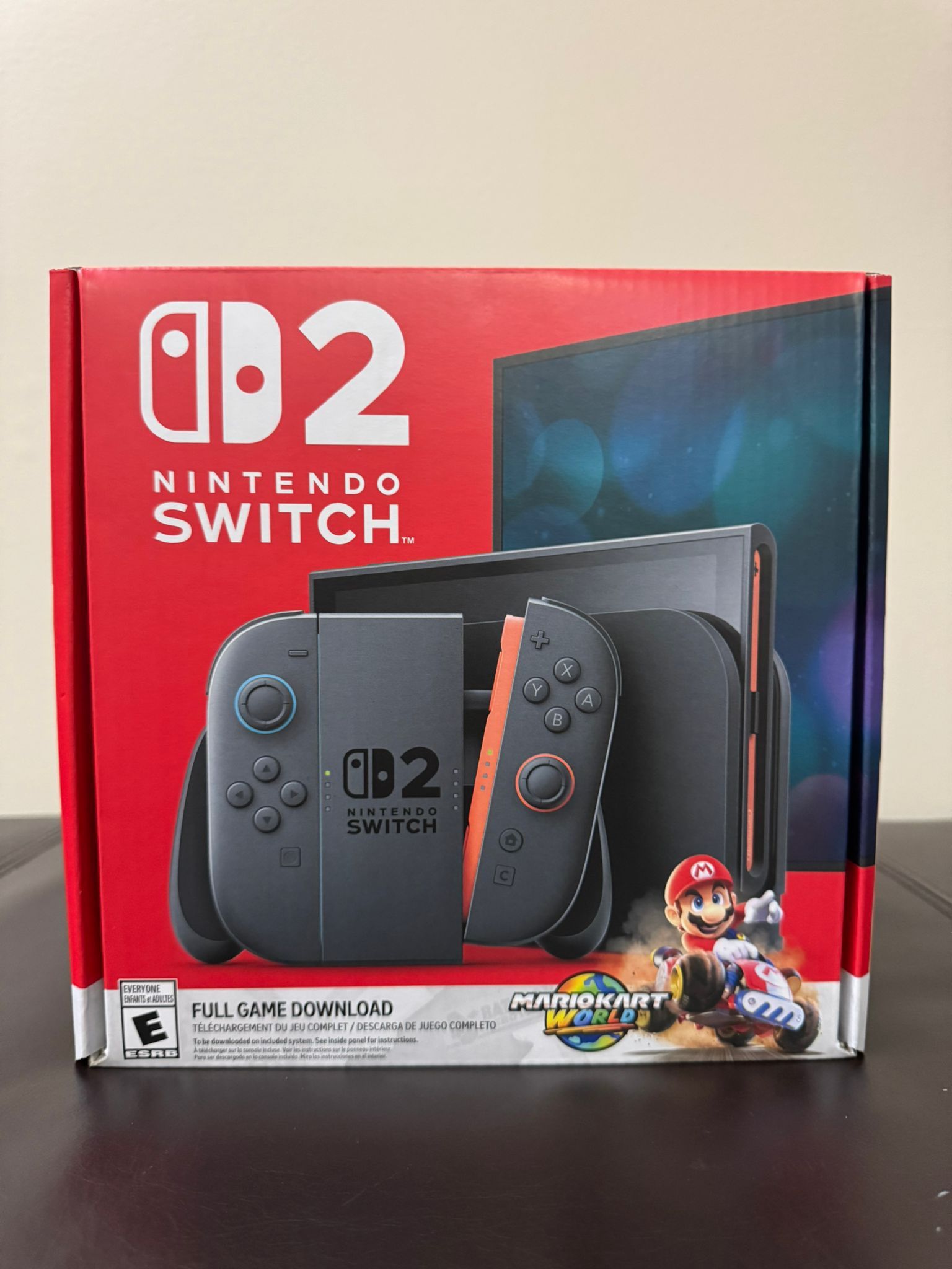 NEW! Nintendo Switch 2 Console + Mario Kart World Game Bundle | Free Expedited Shipping