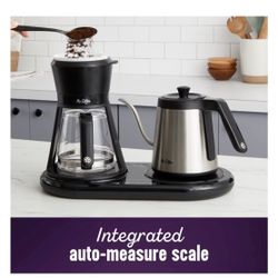 Mr. Coffee All-in-One Pour Over Coffee Maker 6 Cups Black