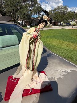 Oriental geisha vintage