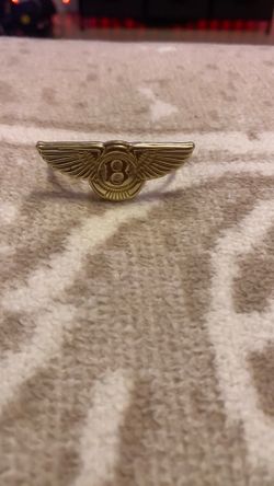 14k 2 finger Bentley ring