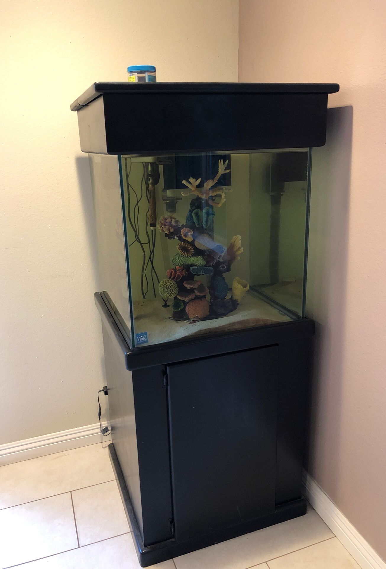 Fish tank. ( currently being used for salt water)